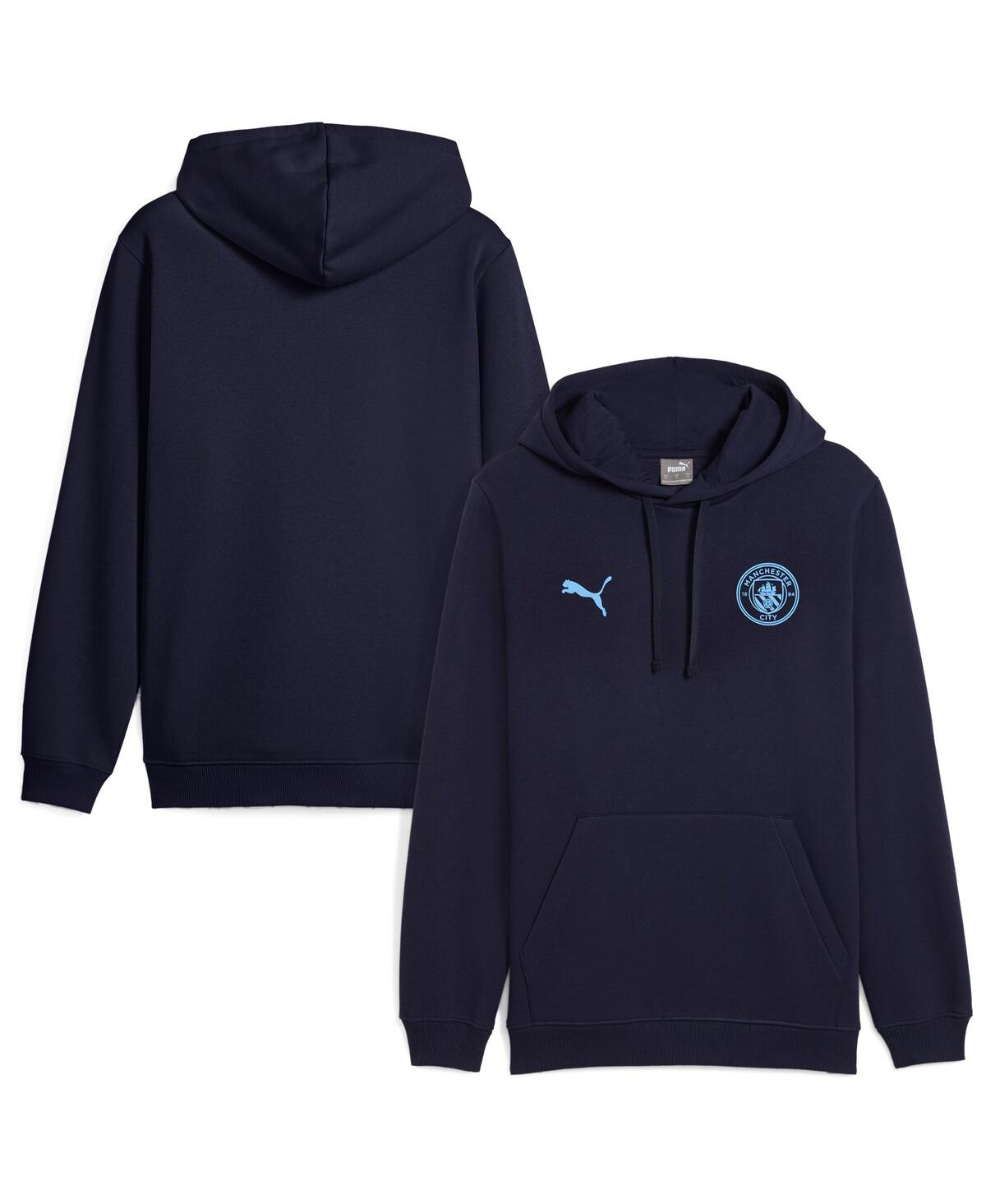 Puma Men's Navy Manchester City 2025/26 fables Pullover Hoodie