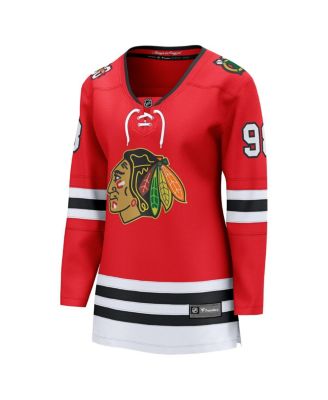 Women's Connor Bedard Red Chicago Blackhawks Centennial Breakaway Player Jersey