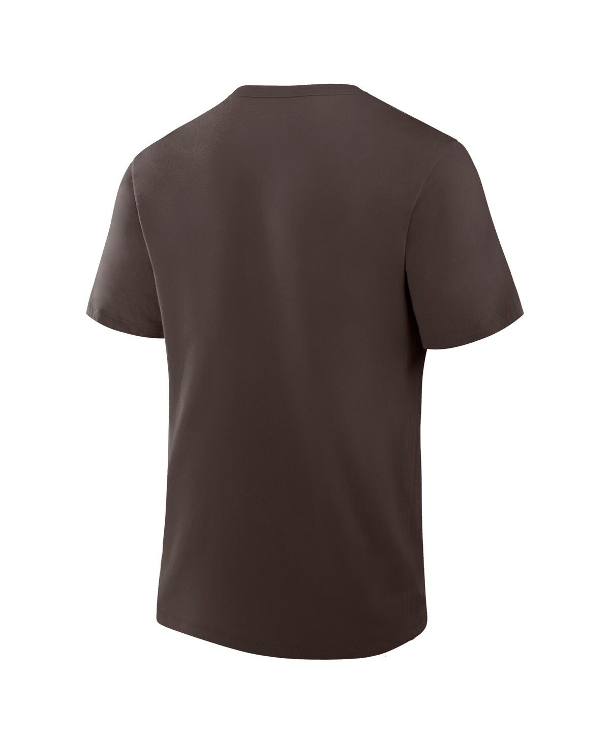 Fanatics Men's Brown San Diego Padres 2025 Mlb Postseason Locker Room T-Shirt