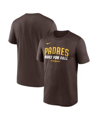 Nike - Men's Brown San Diego Padres 2025 MLB Postseason Authentic Collection Legend Dri-FIT T-Shirt