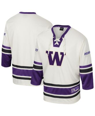 Colosseum - Men's Cream Washington Huskies Puck Proud Fashion Hockey Jersey
