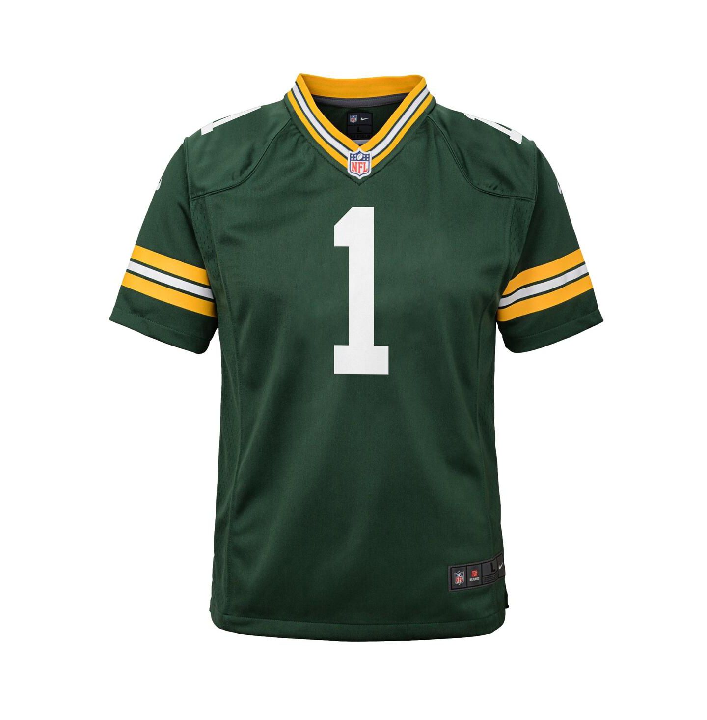 Детское джерси Nike Micah Parsons Green Bay Packers Game Player, Green — фото 2