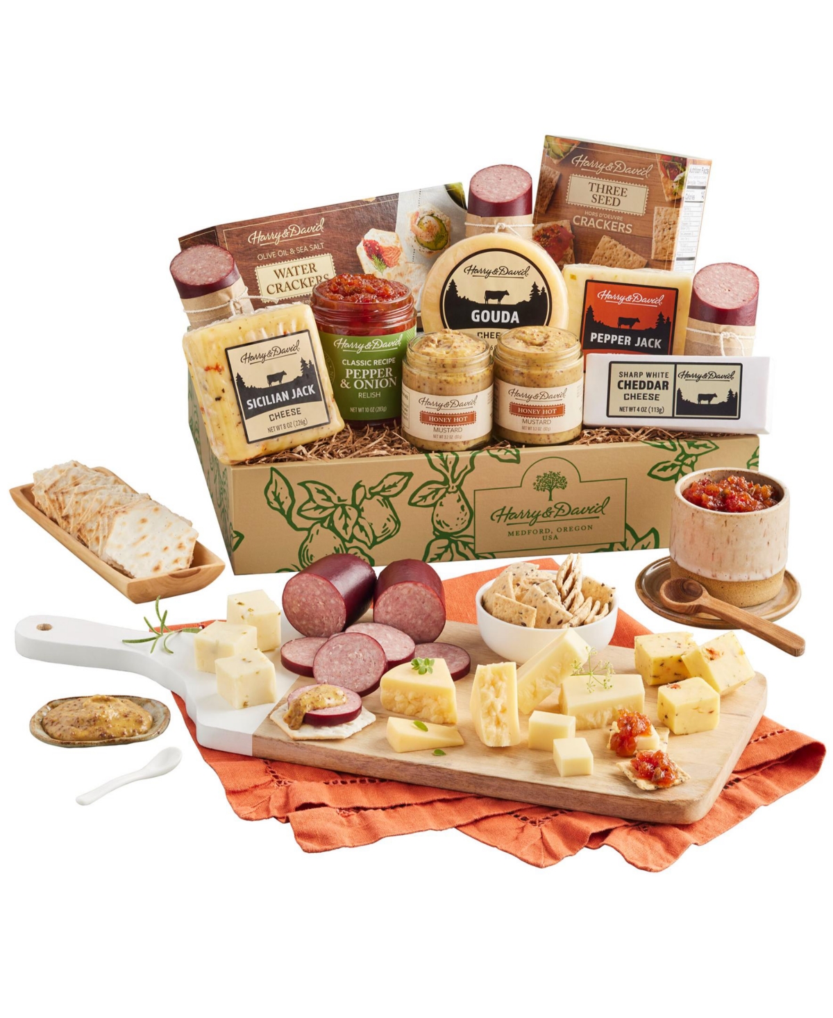 Harry & David Supreme Meat and Cheese Gift Box