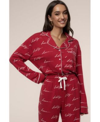 Home For The Holidays Unisex Adult Pajama Set