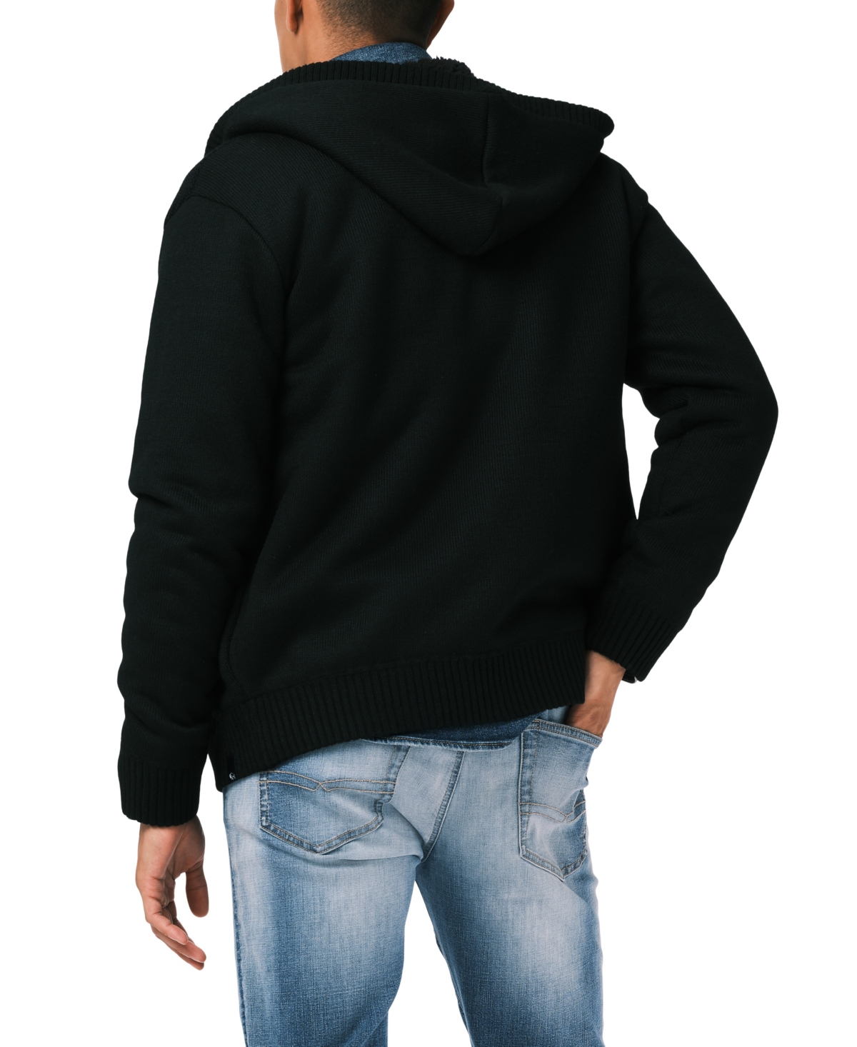 Buffalo David Bitton Men's Walmick Full-zip Hooded Jacket In Black