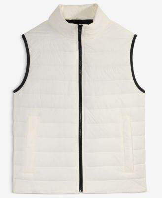 Men's Barvino2435 Slim-Fit Quilted Full-Zip Liner Vest