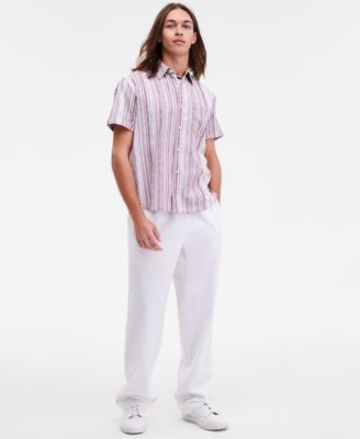 Men's Linen Blend Pants, Macy's Exclusive