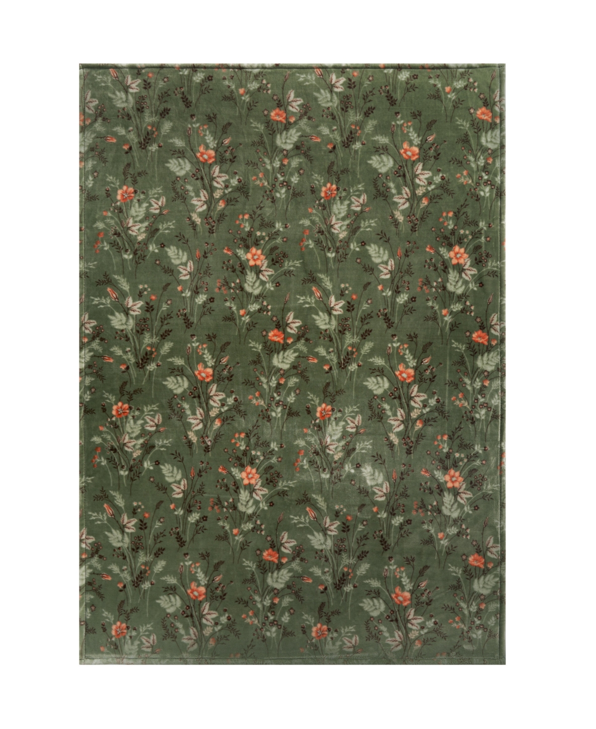 Lucky Brand Wildflower Plush Throw, 50" x 70"