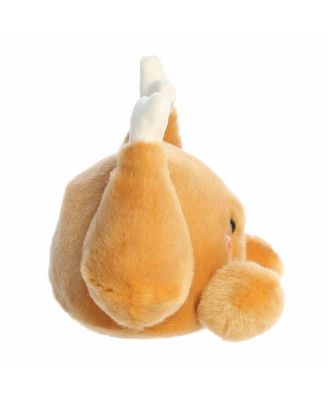 Mini Wishbone Turkey Palm Pals Savory Plush Toy Brown 4.5"