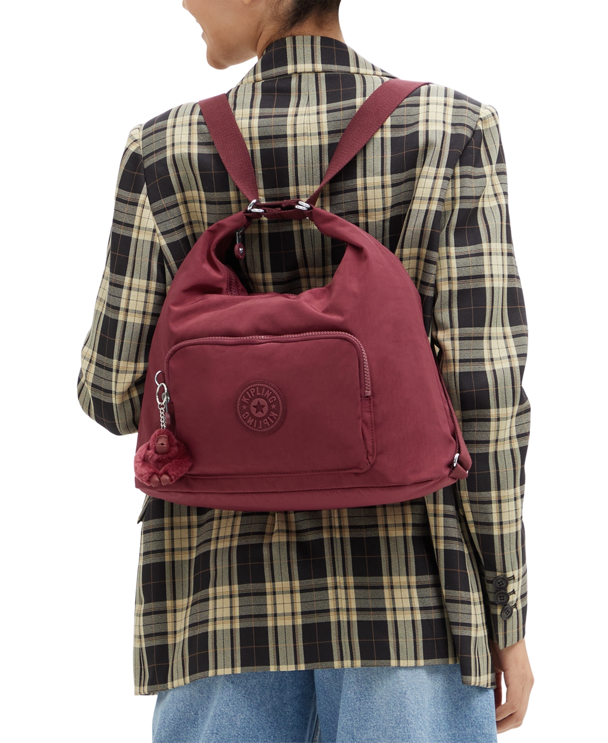 Kipling Yenna Mini Shoulder Bag In Red