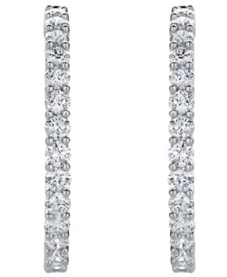 Diamond Earrings (5 ct. t.w.) in 14k White Gold