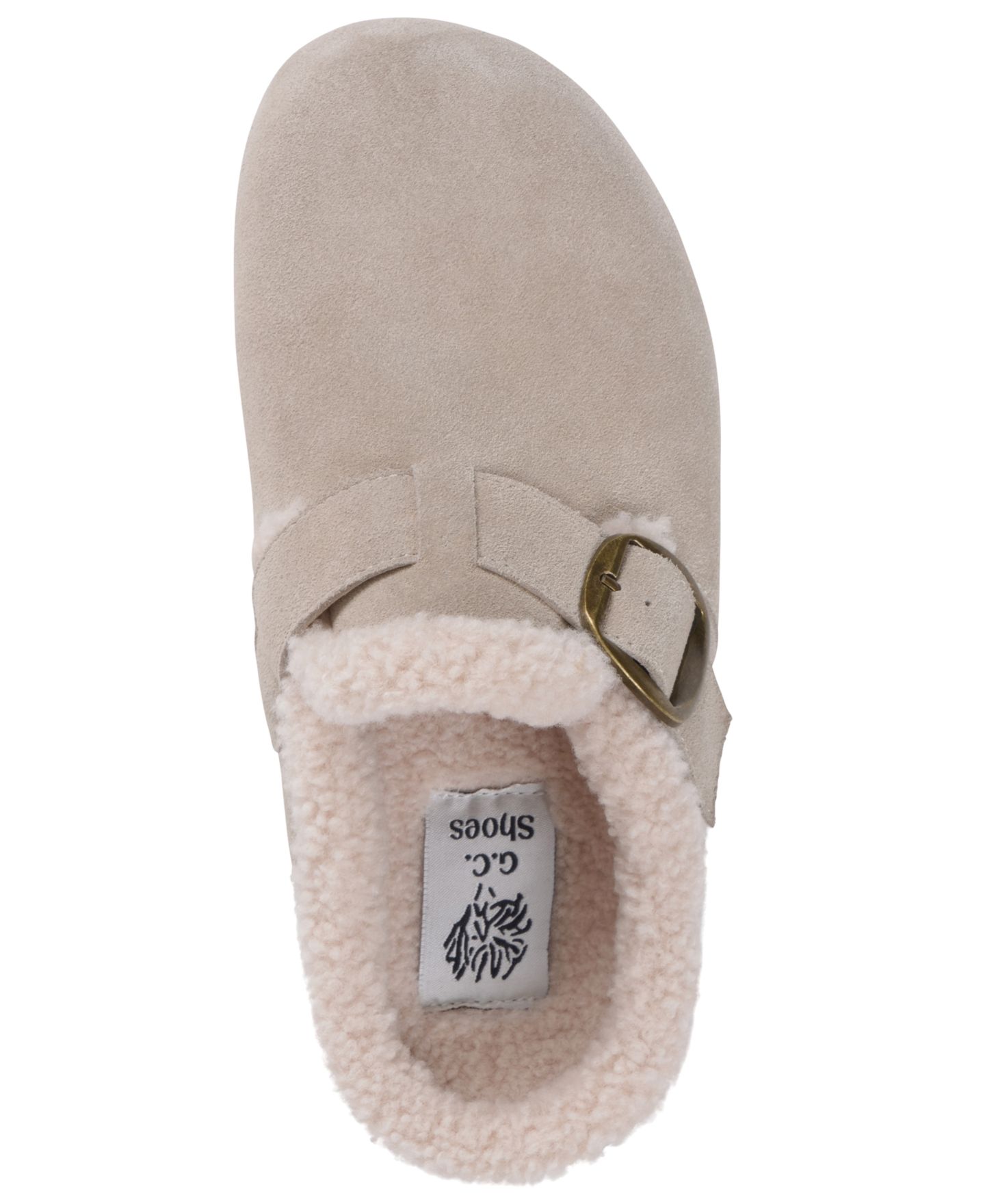 Женские сабо GC Shoes Maylis Slip On Mules, цвет: Бежевый — фото 4