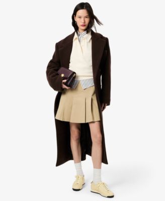 LACOSTE Women's Oversized Button-Up Shirt