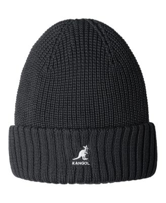 Men's Merino Wool Rib Beanie Pull-Ons & Beanies