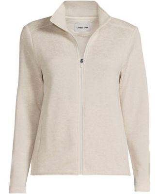 Women's Sweater Fleece Zip Front Jacket