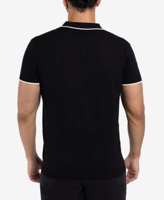 Men's Collar V-Neck Polo Sweater