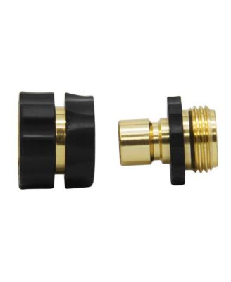 Garden Hose Quick Connector Set 4-Pack Adapter Fittings