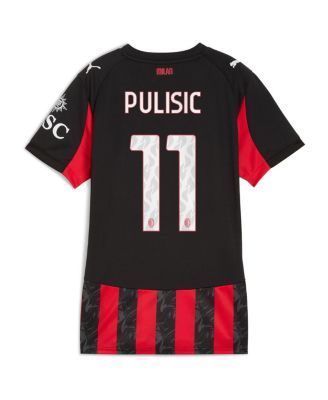 Women's Christian Pulisic Red AC Milan 2025/26 Home Replica Player Jersey
