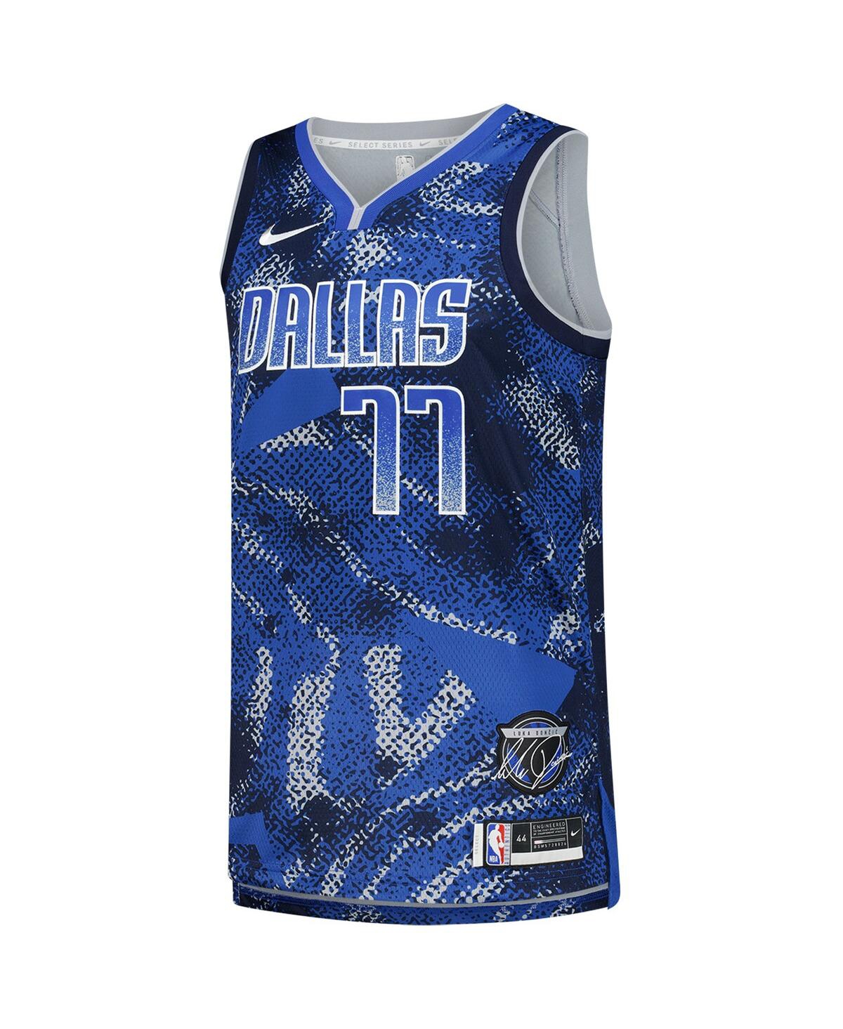 Nike Men's and Women's Luka Doncic Royal Dallas Mavericks 2025 Select Series Swingman Player Jersey