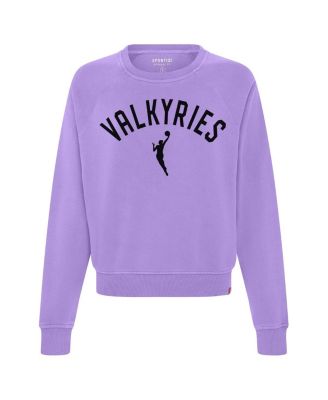 Women's Violet Golden State Valkyries Ashlyn Raglan Sweatshirt