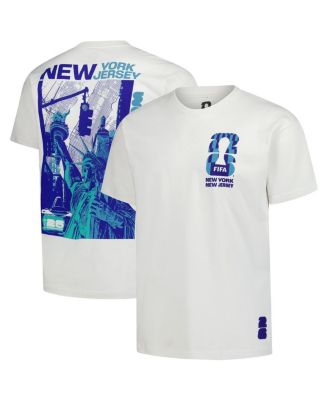 Outerstuff - Men's Cream 2026 FIFA World Cup New York Host City Local Oversized T-Shirt
