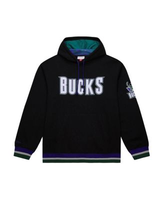 Men's and Women's Black Milwaukee Bucks Heavyweight Hoodie