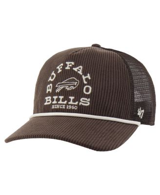 '47 Brand Men's Brown Buffalo Bills Ranchurro Hitch Adjustable Trucker ...