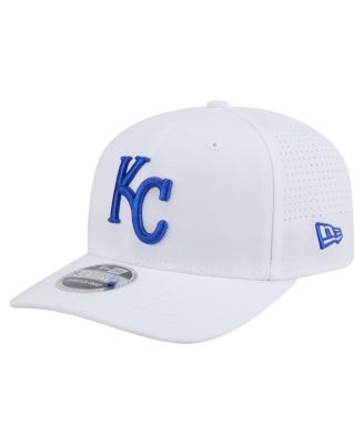 New Era - Men's White Kansas City Royals COOLERA 9SEVENTY Adjustable Hat