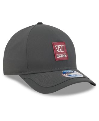 Men's Charcoal Washington Commanders 2025 Sideline Cold Weather 9FORTY M-Crown Adjustable Hat
