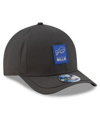 Men's Charcoal Buffalo Bills 2025 Sideline Cold Weather 9FORTY M-Crown Adjustable Hat
