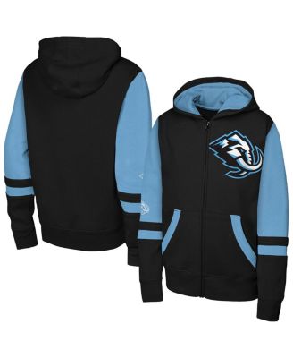 Outerstuff - Big Boys and Girls Black Utah Mammoth Face Off Full-Zip Hoodie