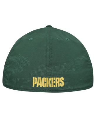 Men's Green Green Bay Packers Tonal Camo 39THIRTY Stretch Fit Hat
