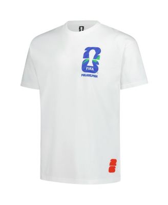 Men's White 2026 FIFA World Cup Philadelphia Host City Local Oversized T-Shirt