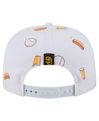 Men's White San Diego Padres Team Cheer Rope 19TWENTY Adjustable Hat
