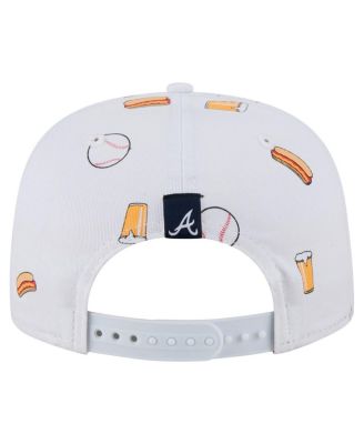 Men's White Atlanta Braves Team Cheer Rope 19TWENTY Adjustable Hat