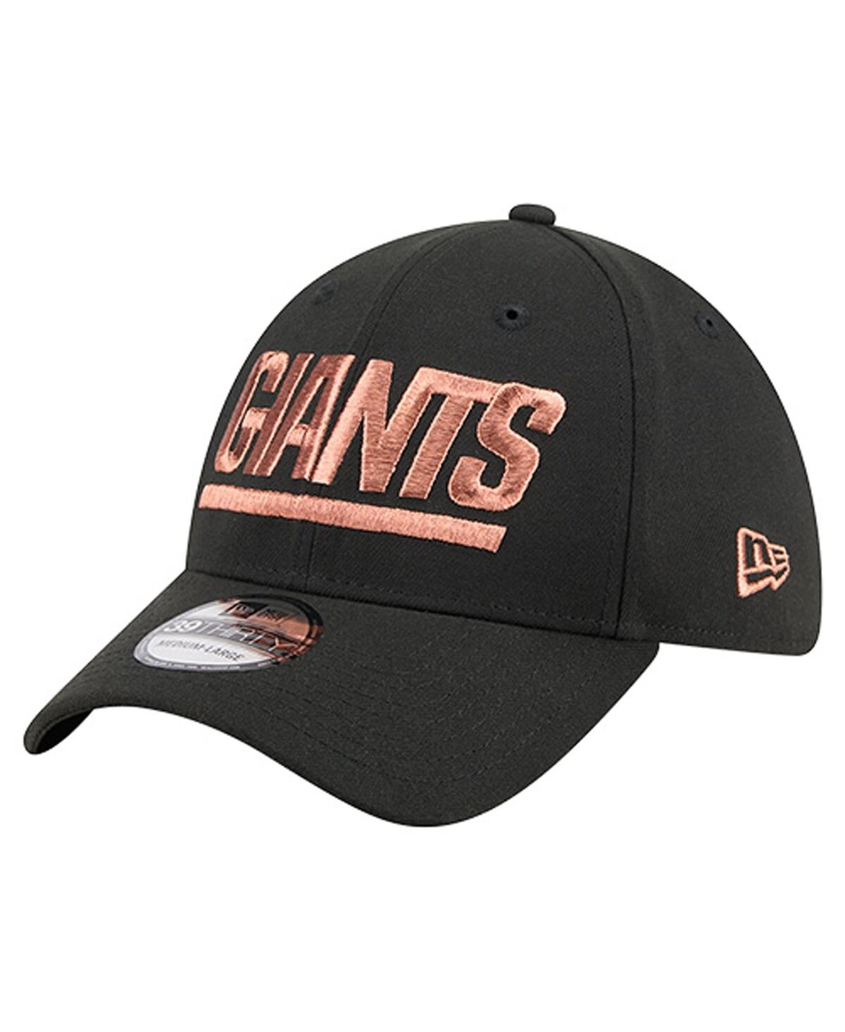 New Era Men's Black York Giants Empire 39THIRTY Flex Hat