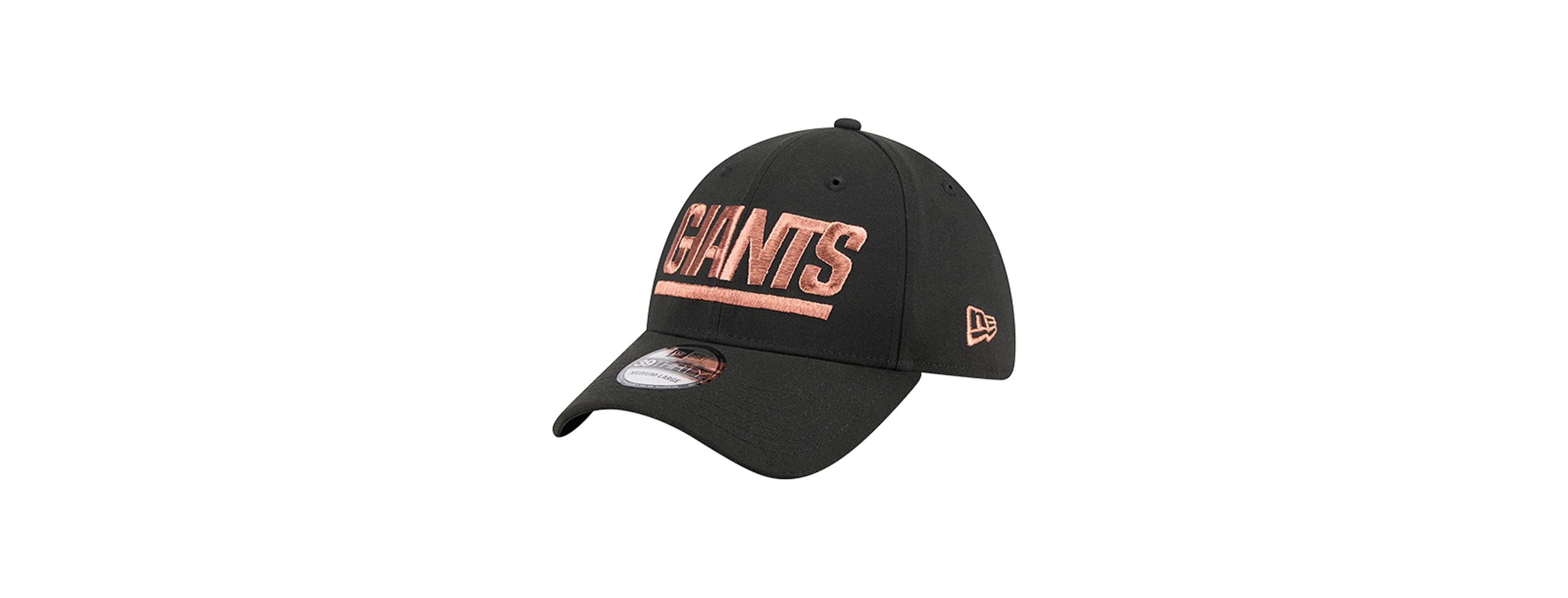 New Era Men's Black York Giants Empire 39THIRTY Flex Hat