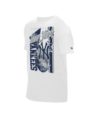 Men's White New York Yankees Big Graphic Domestic T-Shirt
