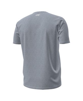 Men's Gray Notre Dame Fighting Irish Leprechaun Performance T-Shirt