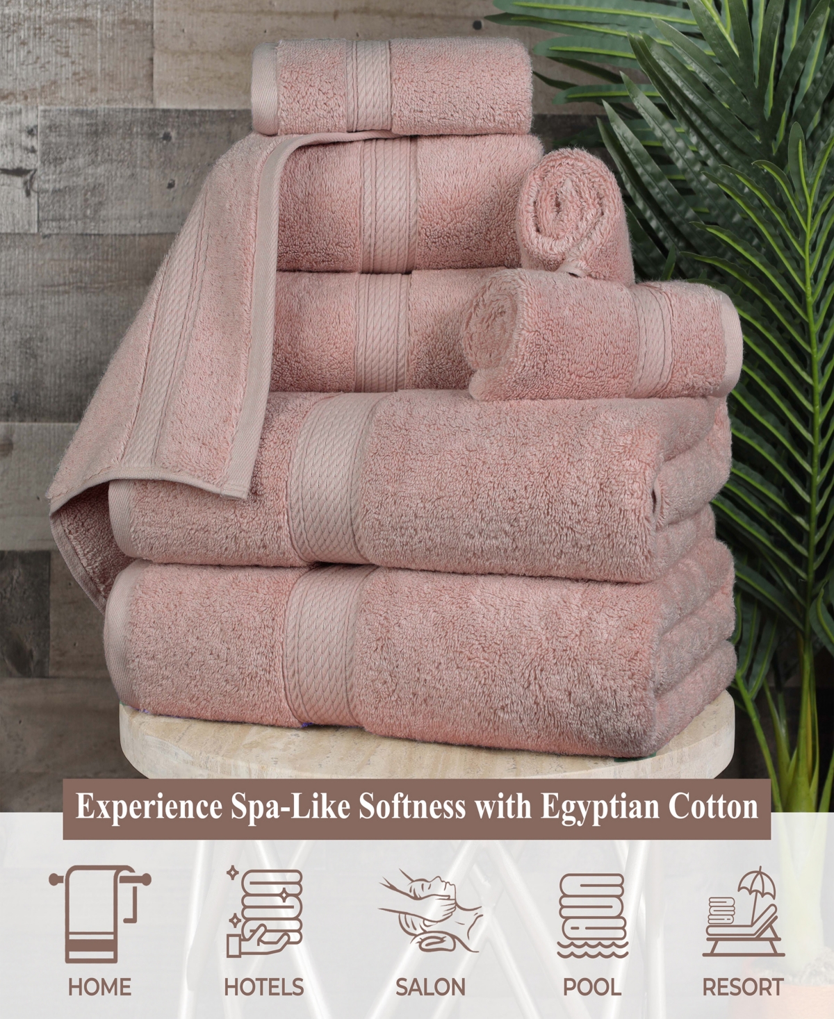 Superior 100% Egyptian Cotton 2-pc Bath Sheet Set In Pink