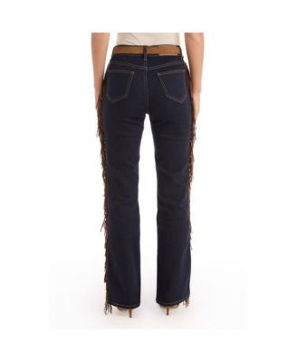 Women's Ryder Fringe Jean - Indigo