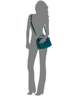 Evie Top Handle Flap Small Crossbody Bag