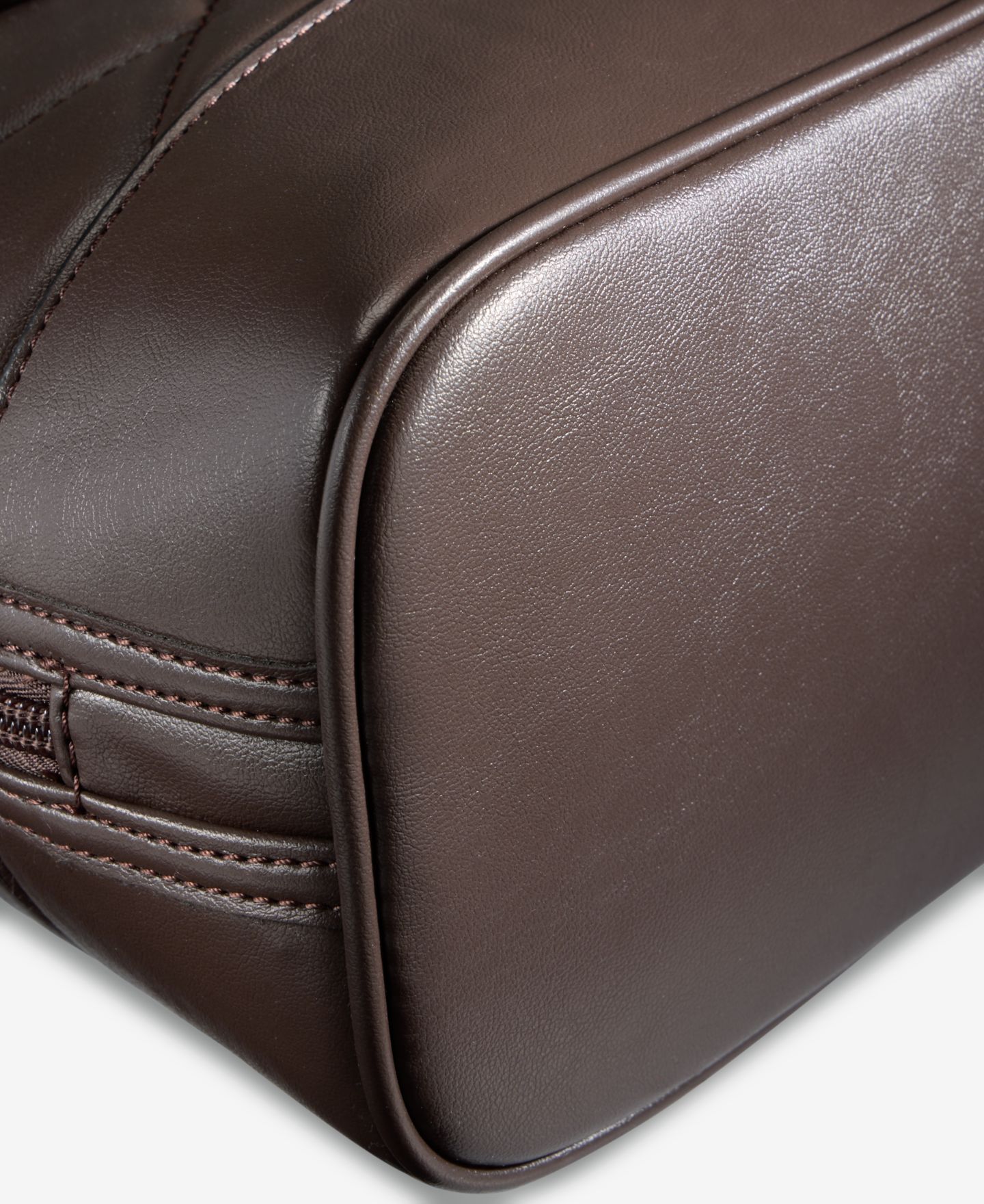 Женская сумка Giani Bernini Medium Quilted Dome Satchel, цвет: Шоколадный — фото 4