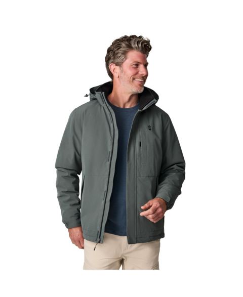 Мужская куртка Free Country Denali Insulated, цвет: Вечнозелёный