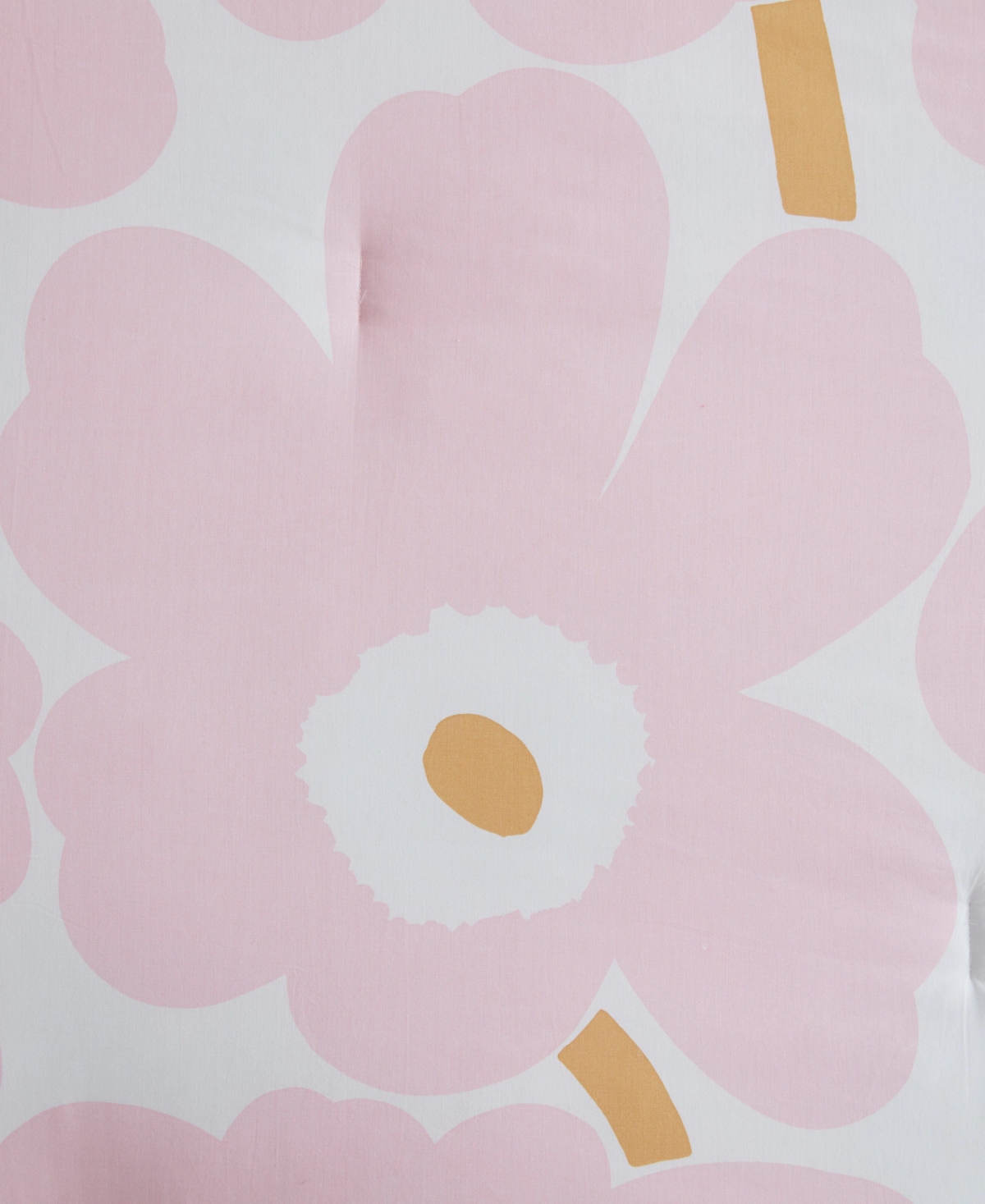 Marimekko Unikko Cotton 3-pc. Duvet Cover Set, King In Pink