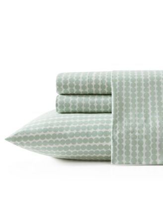 Orkanen 200-Thread Count Cotton Percale 4-Pc. Sheet Set, Queen