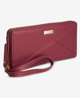 Hazell Pieced Zip Around Wallet, Exclusively at Macy's 