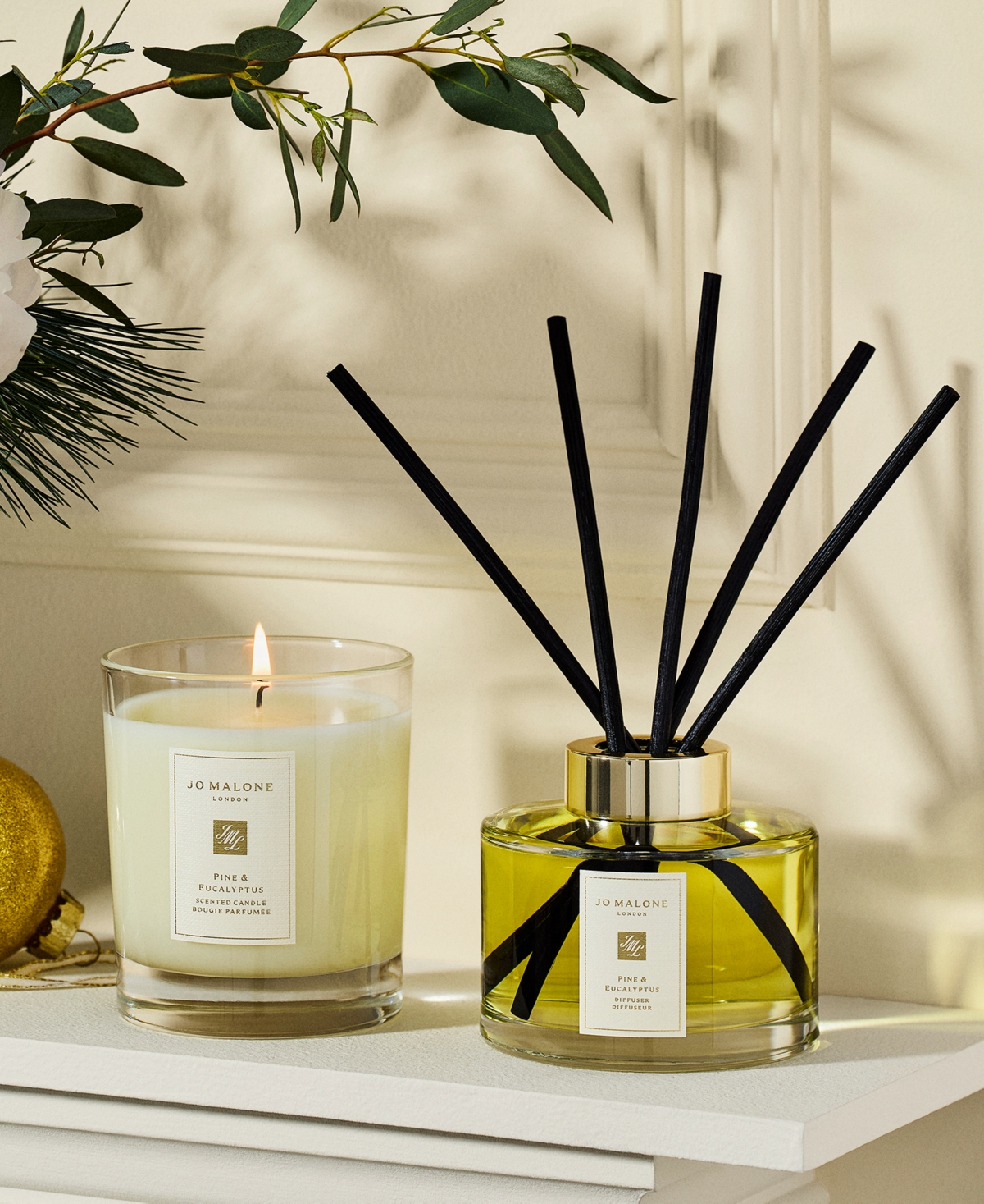 Jo Malone London Pine and Eucalyptus Home Candle, 7 oz.