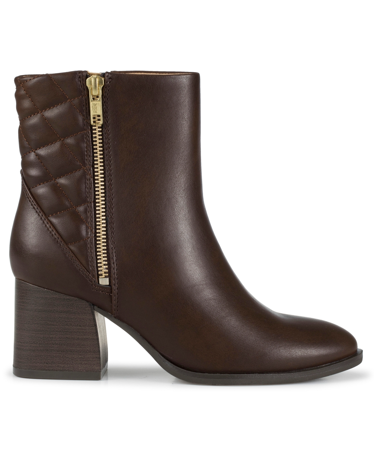 Baretraps Women's Dineen Block Heel Bootie In Brown