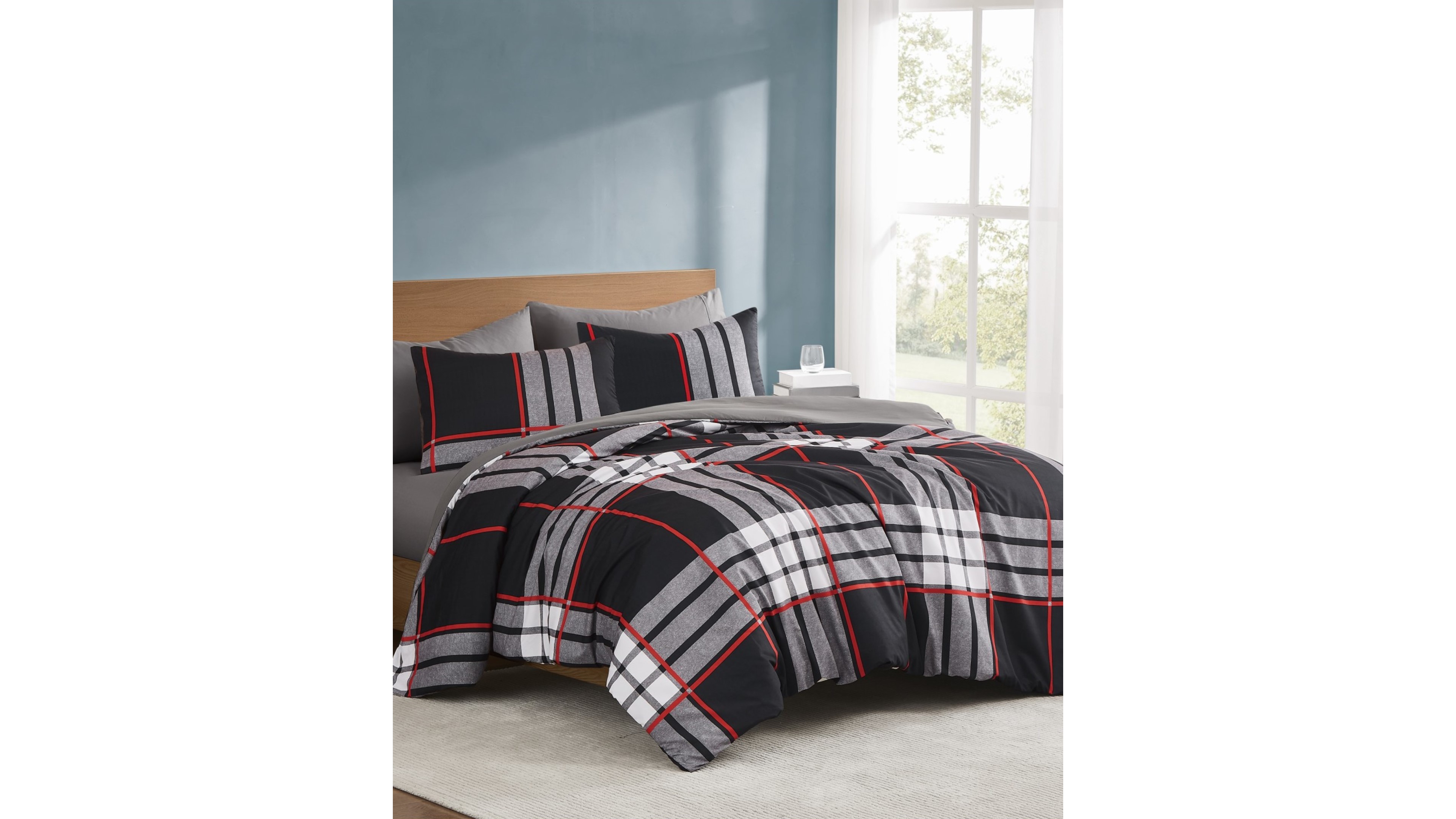 Truly Soft Danbury Plaid 2-Pc. Duvet Set, Twin/Twin Xl